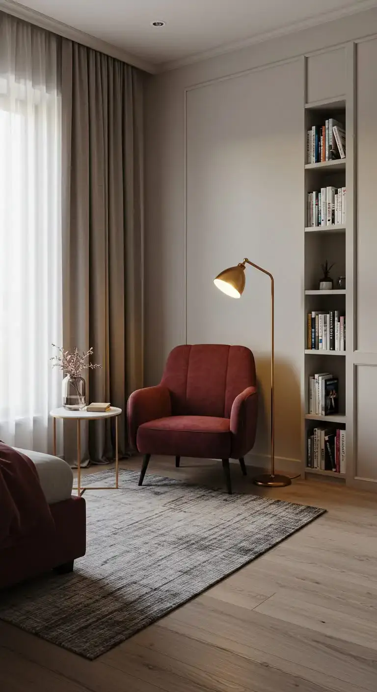 Empty Bedroom Corner Ideas: 19 Ways to Fill the Space 3 1. Cozy Reading Nook