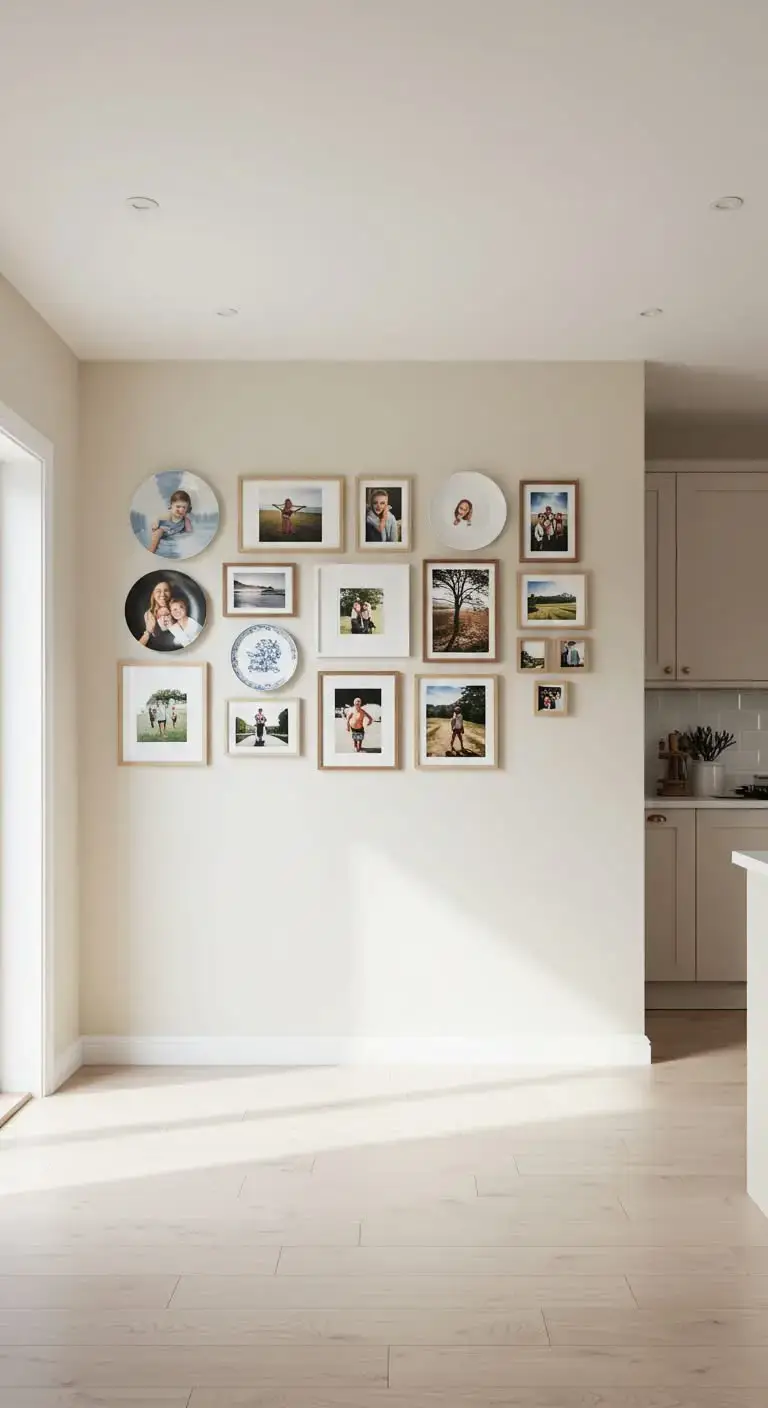 13 Empty Kitchen Wall Ideas Above Sink That Wow 3 1. Create a Gallery Wall