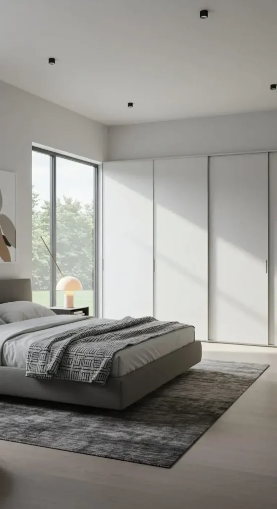 1. Minimalist Modern Bedroom