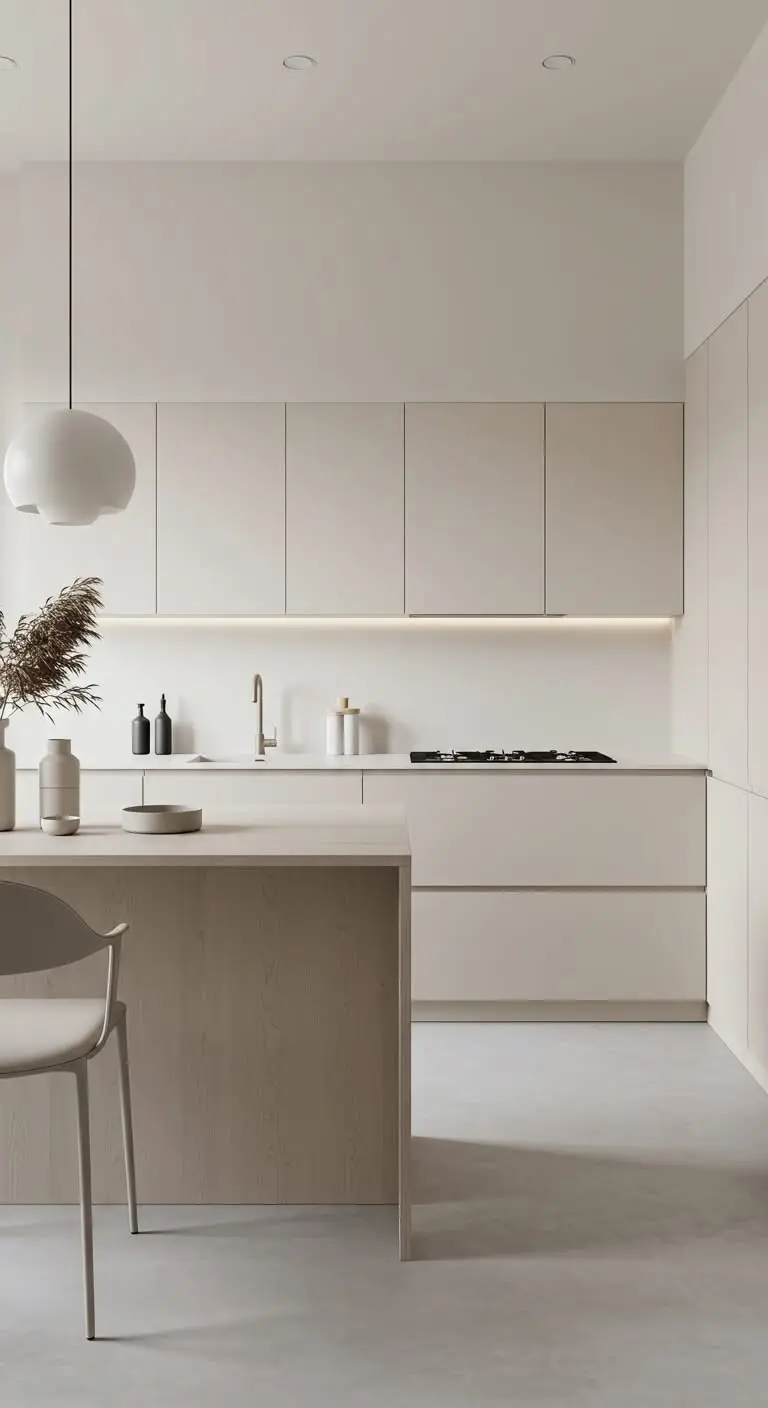 15 Minimalist Kitchen Ideas for a Clean & Modern Look 4 1. Stick to a Neutral Color Palette