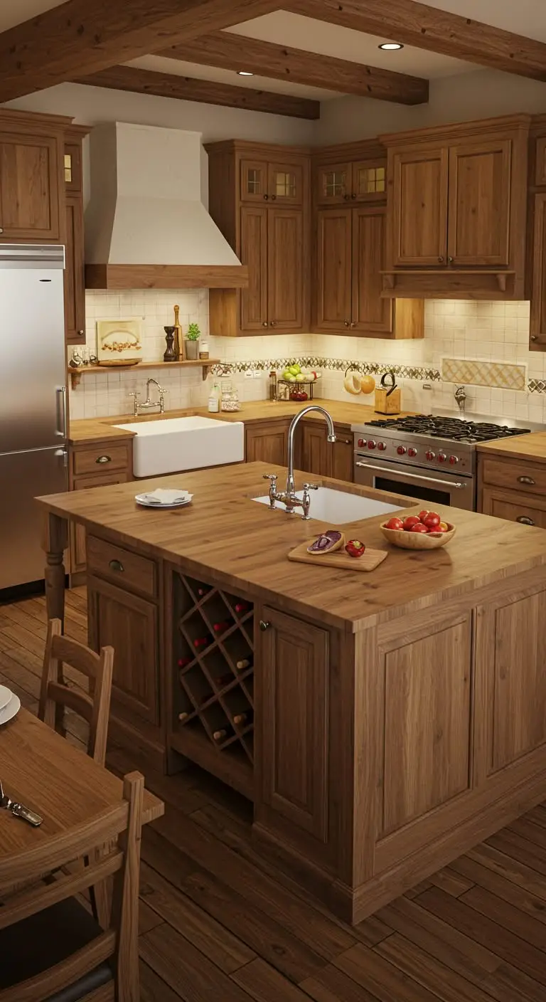 21 Small Kitchen Layout Ideas for Better Flow 3 1. U-Shaped Kitchen Layout