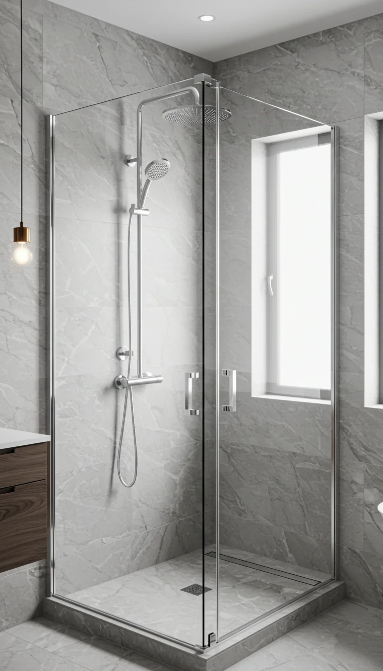 14 Bathroom Shower Ideas That Are Stylish & Practical 3 1. Walk-In Showers for a Sleek Look