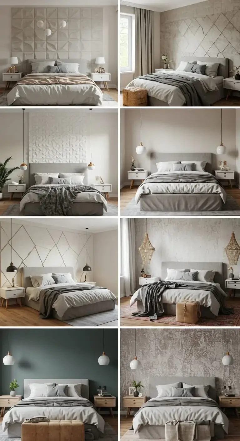 23 Bedroom Accent Ideas for a Chic Look 12 10. Customizable Accent Walls