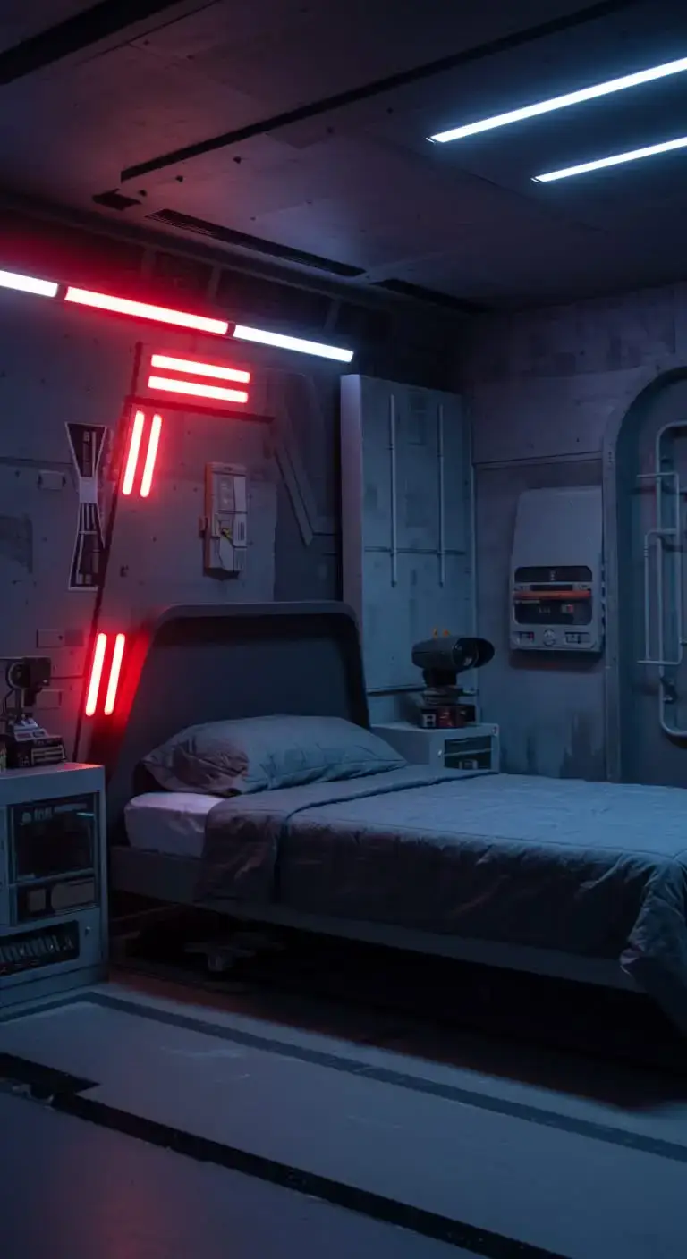 25 Creative Star Wars Bedroom Decor Ideas 12 10. Jedi Training Area