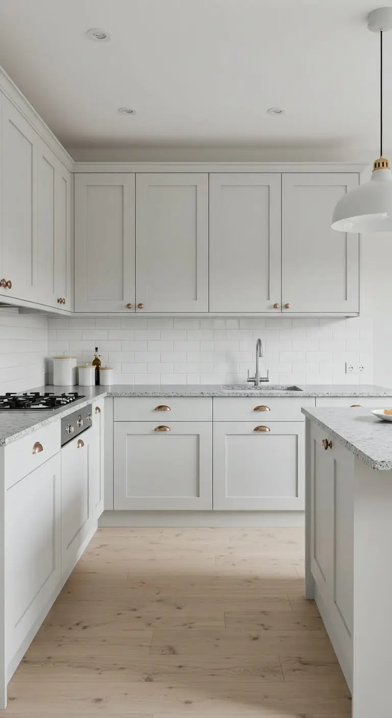 15 Minimalist Kitchen Ideas for a Clean & Modern Look 13 10. Keep the Flooring Simple