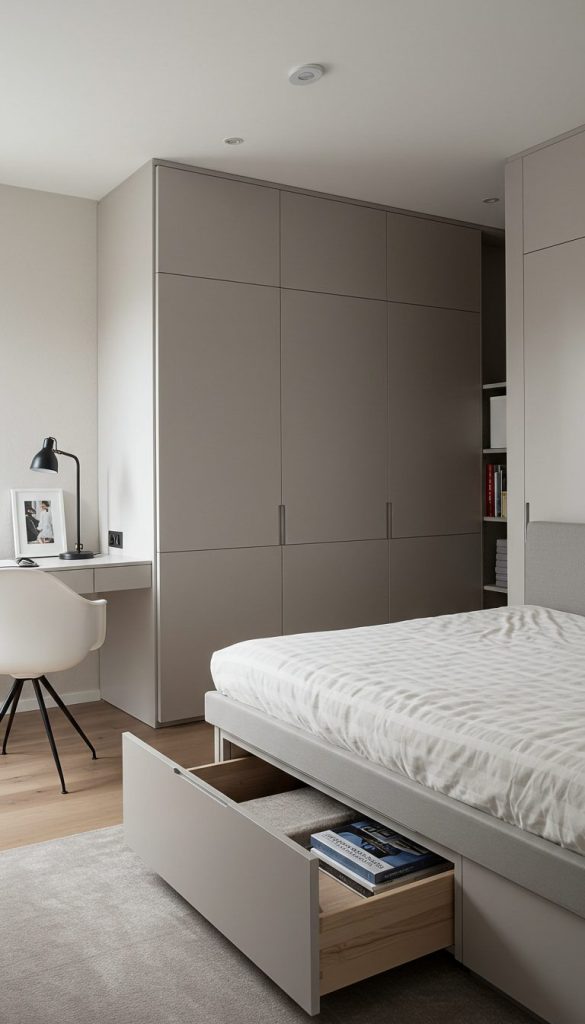 13 Futuristic Bedroom Ideas to Transform Your Space 10 Smart Storage Solutions