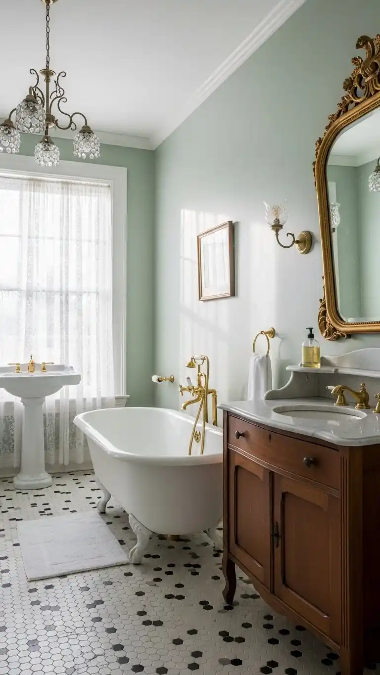 15 Bathroom Remodel Ideas That Transform Your Bathroom 14 12. Create a Vintage-Inspired Look