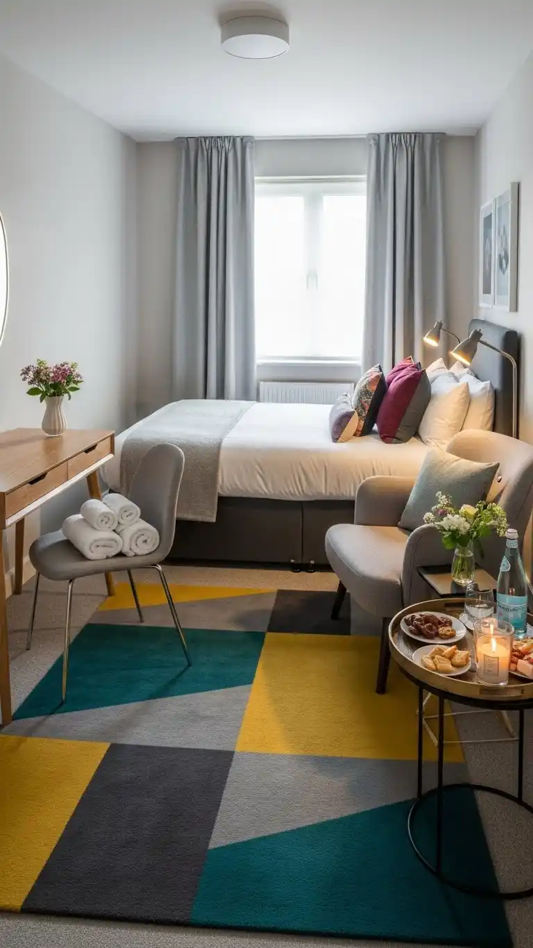 17 Bedroom Style Ideas for a Modern Look 14 12. Guest Room Glamour