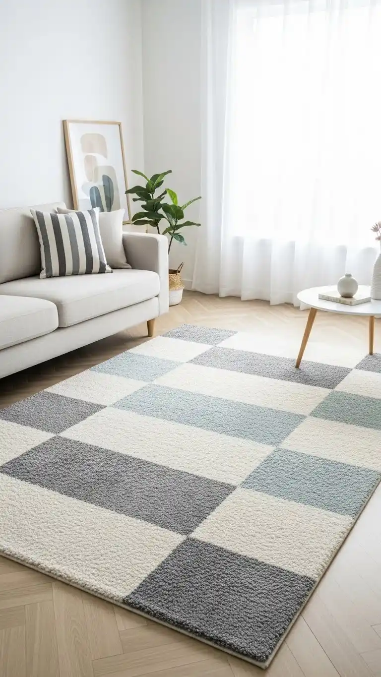 Minimalist Living Room Ideas for a Sleek, Modern Space 16 13. Introduce Subtle Patterns