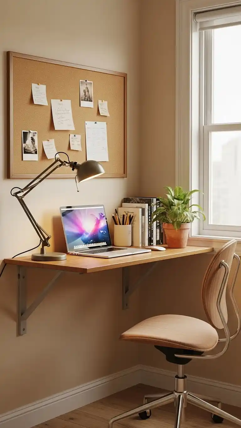 19 Small Shared Bedroom Ideas That Feel Calm and Organized 16 14. Add a Functional Workstation