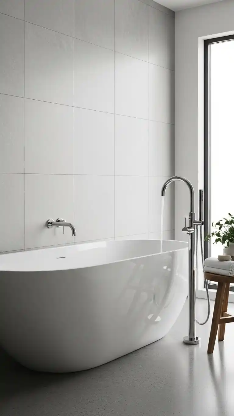 15 Bathroom Remodel Ideas That Transform Your Bathroom 16 14. Opt for a Freestanding Bathtub
