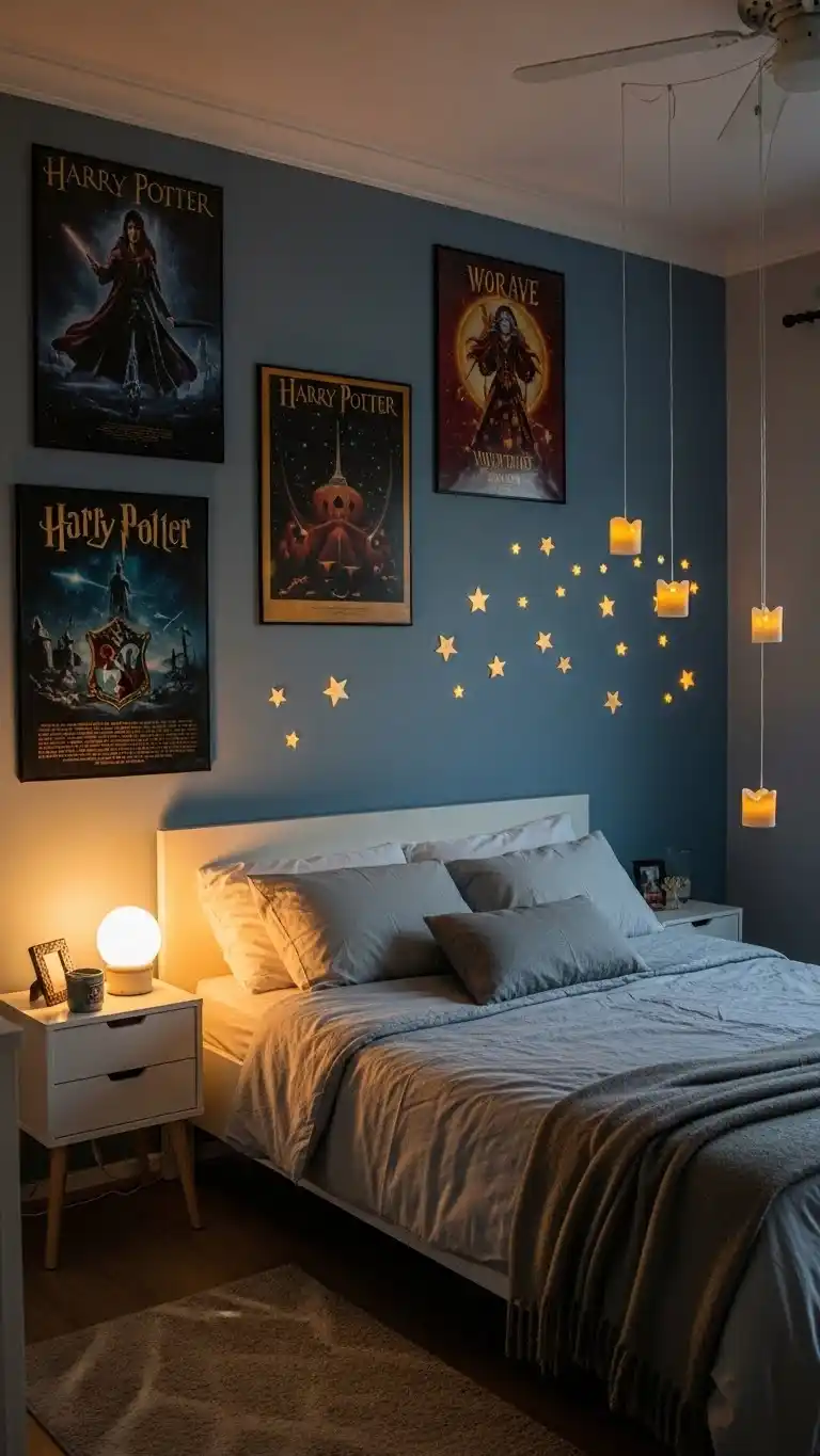 15 Bedroom Wall Decoration Ideas You’ll Love 16 14. Showcase a Themed Bedroom Design