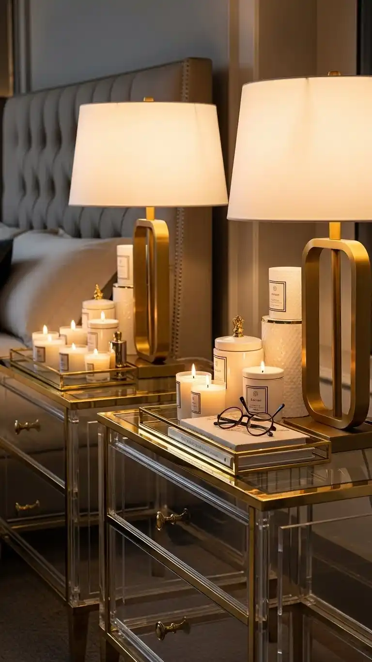 23 Stunning Baddie Bedroom Ideas on a Budget 16 14. Stylish Nightstands