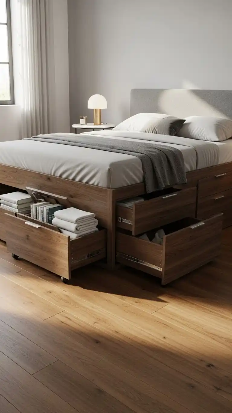 21 Toddler Girl Bedroom Ideas Small & Stylish 17 14. Utilize Under-Bed Storage