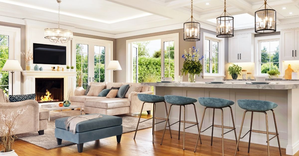 Open Kitchen Living Room Ideas