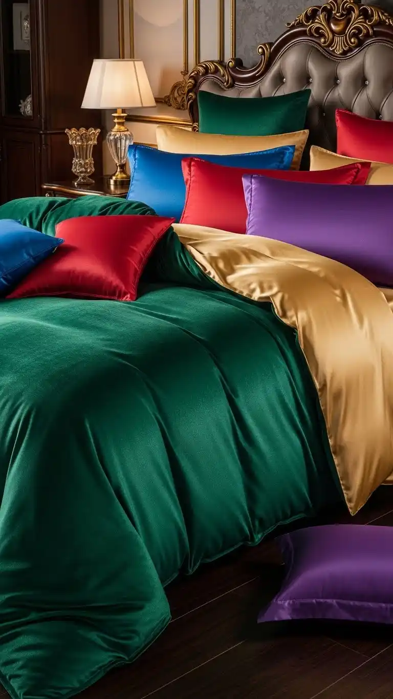 23 Stunning Baddie Bedroom Ideas on a Budget 19 17. Bold Bedding Choices