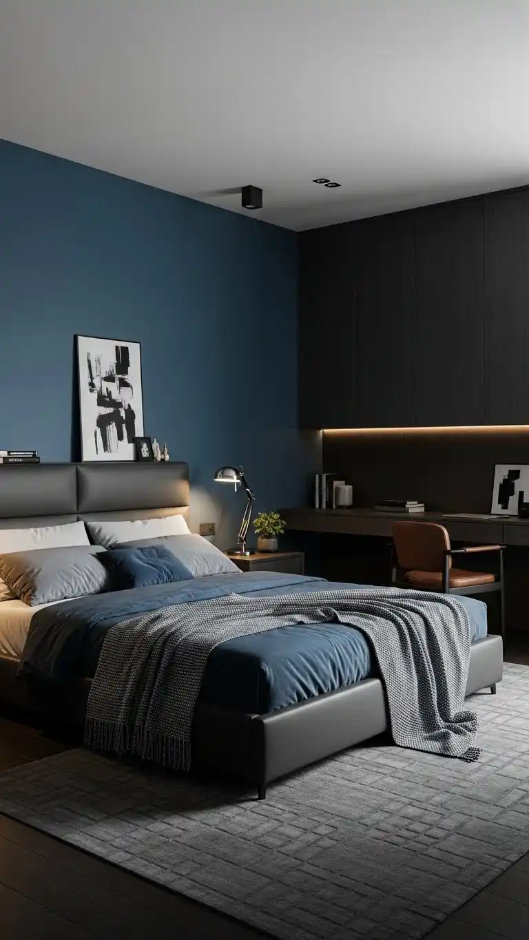 19 Modern Italian Bedrooms for a Stylish and Elegant Home 20 18. A Stylish Retreat for Men