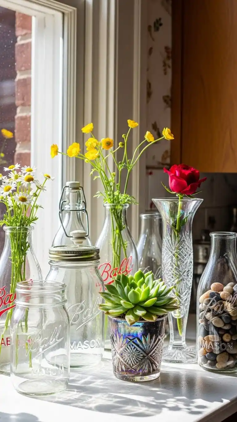 18. Vintage Glassware