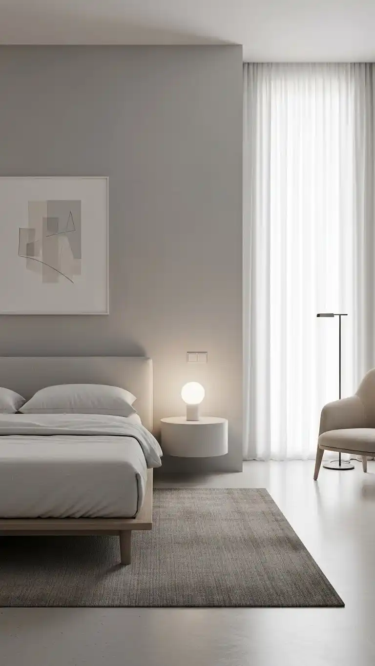 23 Stylish Tiny Bedroom Ideas That Maximize Space 21 19. Go for a Minimalist Look