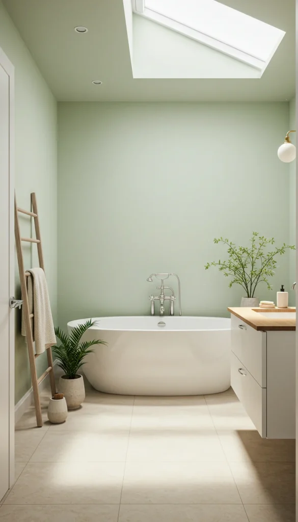 15 Gorgeous Bathroom Decoration Ideas to Elevate Your Space 2 2. Add Some Greenery