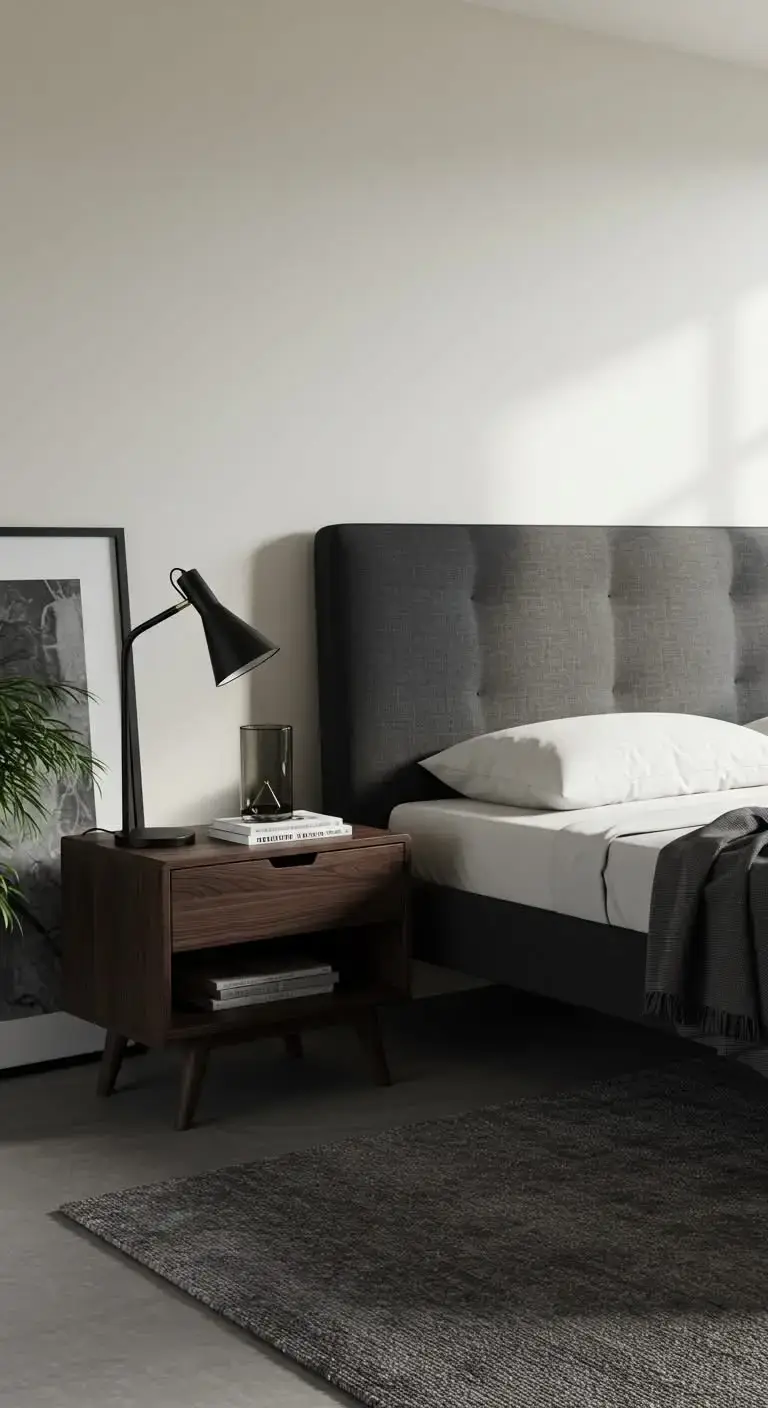 17 Bright & Stylish Modern Italian Bedroom Ideas 4 2. Sleek and Minimalist Furniture