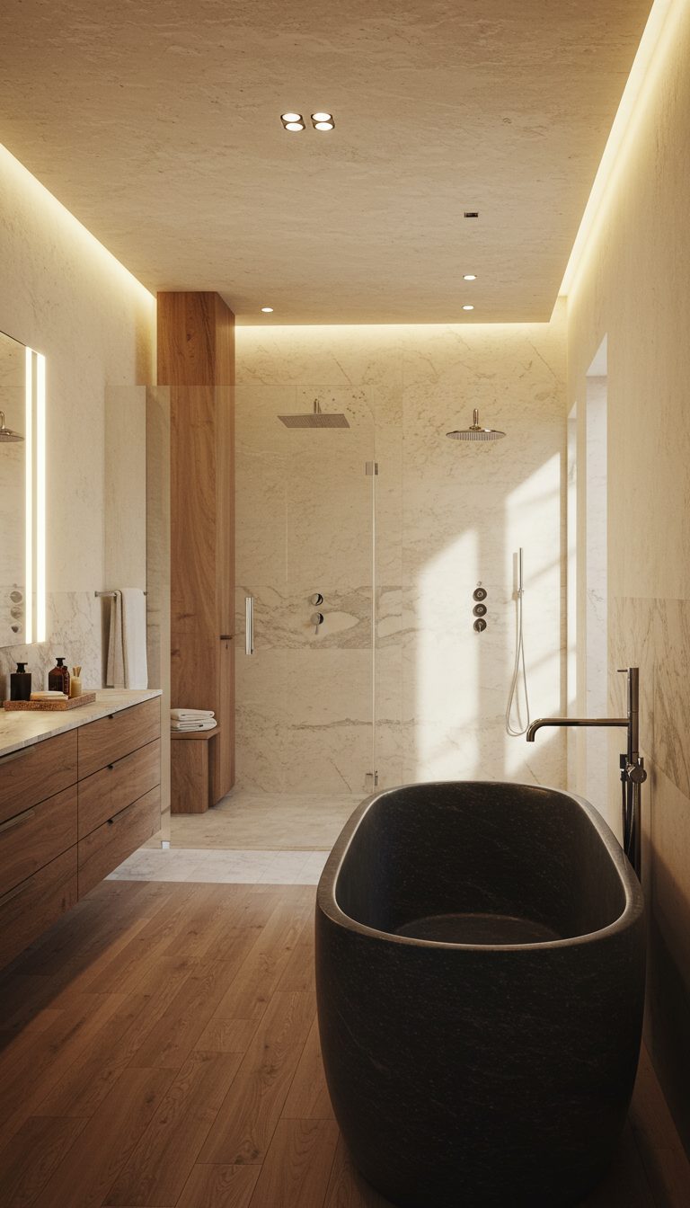 12 Inspiring Bathroom Ideas for Any Home 4 Spa-Inspired Retreat