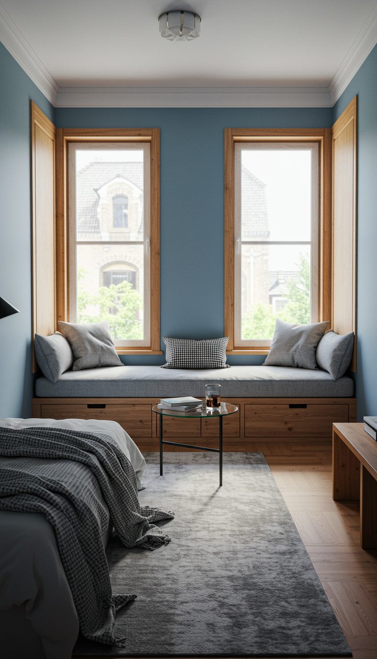 Small Bedroom Sitting Area Ideas: 15 Cozy Inspirations 5 Utilize Window Seats