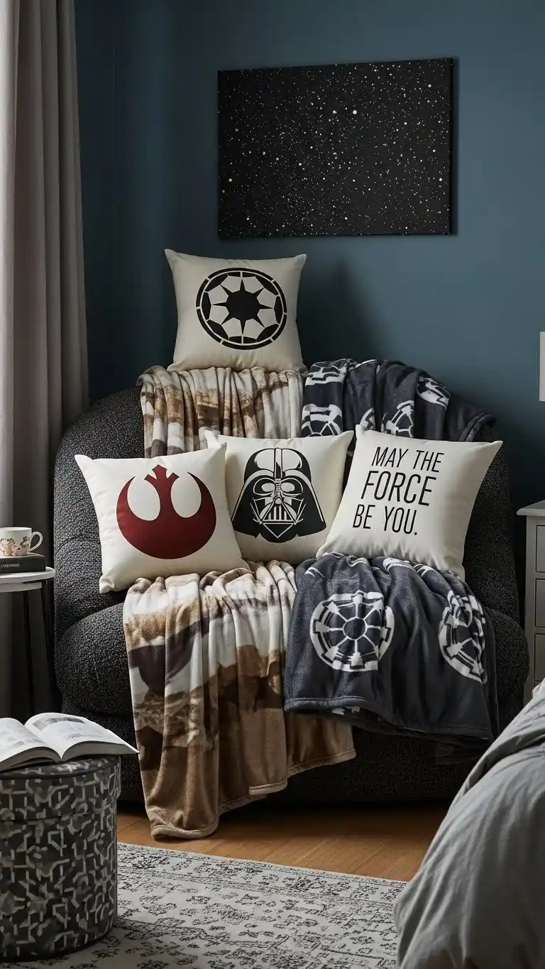 25 Creative Star Wars Bedroom Decor Ideas 22 20. Cozy Reading Nook