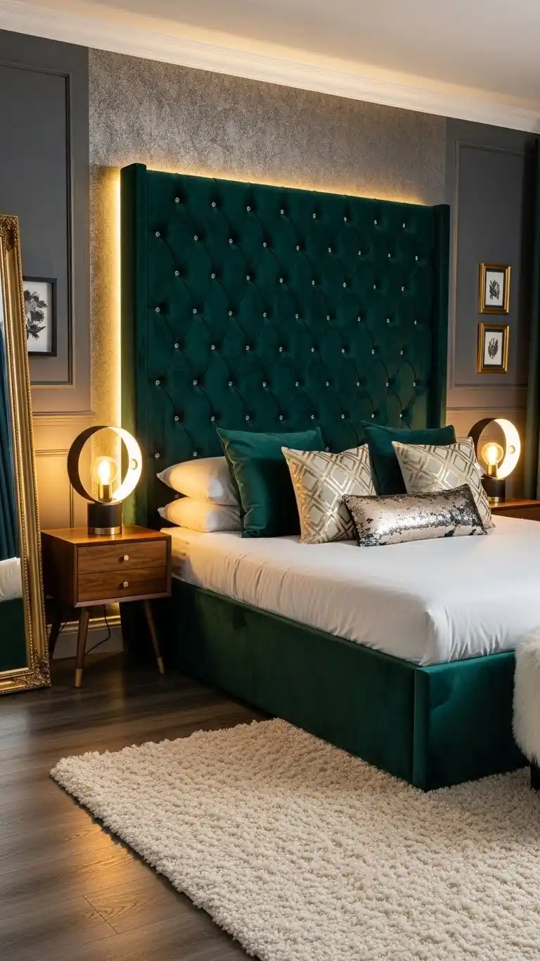 23 Stunning Baddie Bedroom Ideas on a Budget 22 20. Statement Headboard