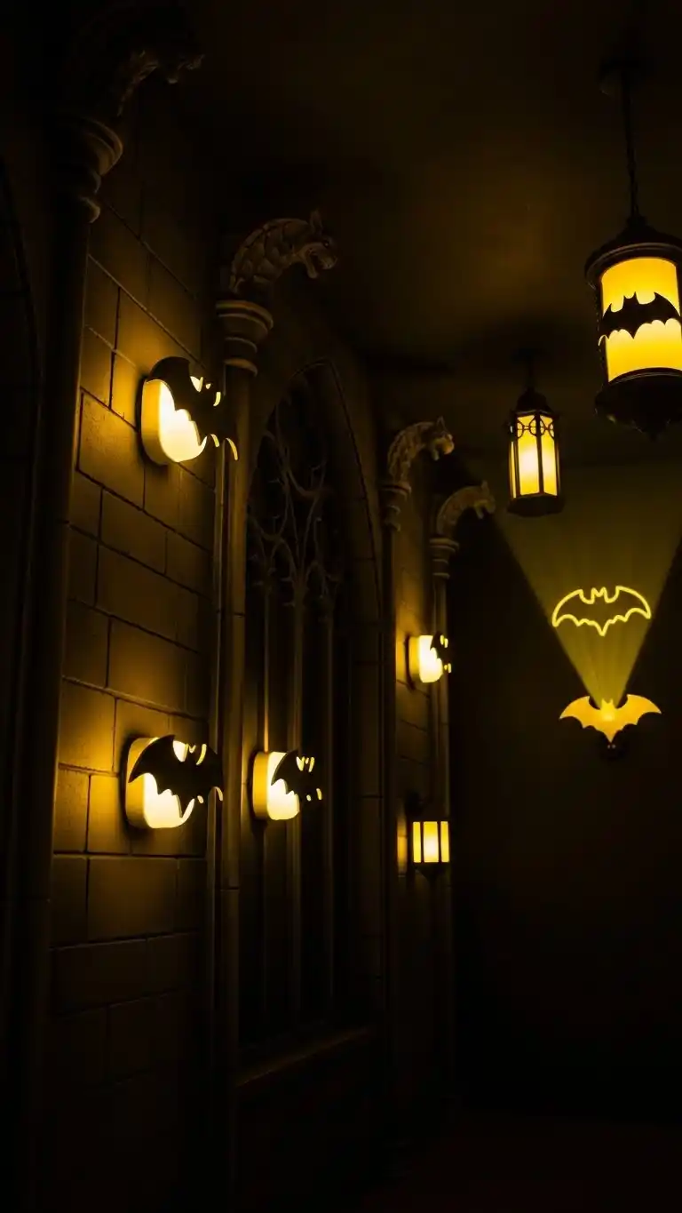 21 Batman Bedroom Ideas to Make Any Room Super Cool 23 21. Gotham Night Lights