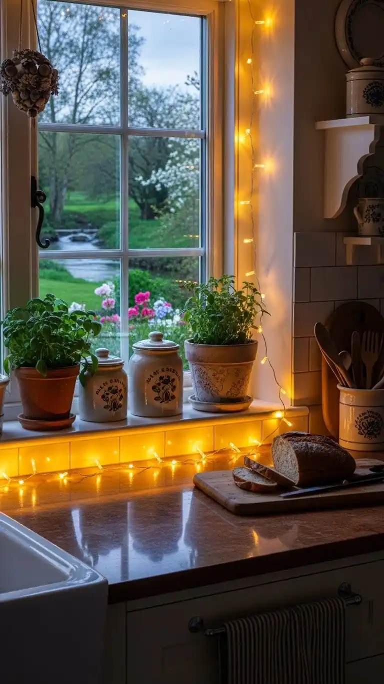 21. Hanging String Lights