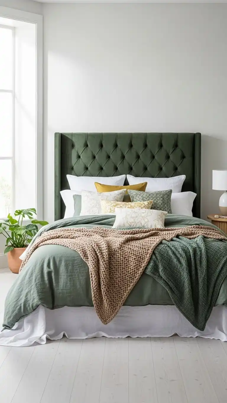 23 Stylish Tiny Bedroom Ideas That Maximize Space 23 21. Make Your Bed the Focal Point