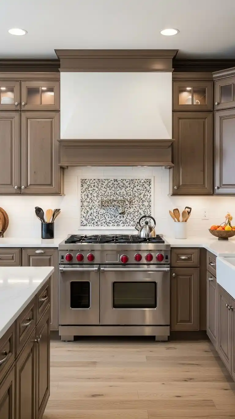 21 Small Kitchen Layout Ideas for Better Flow 23 21. Transitional Layout