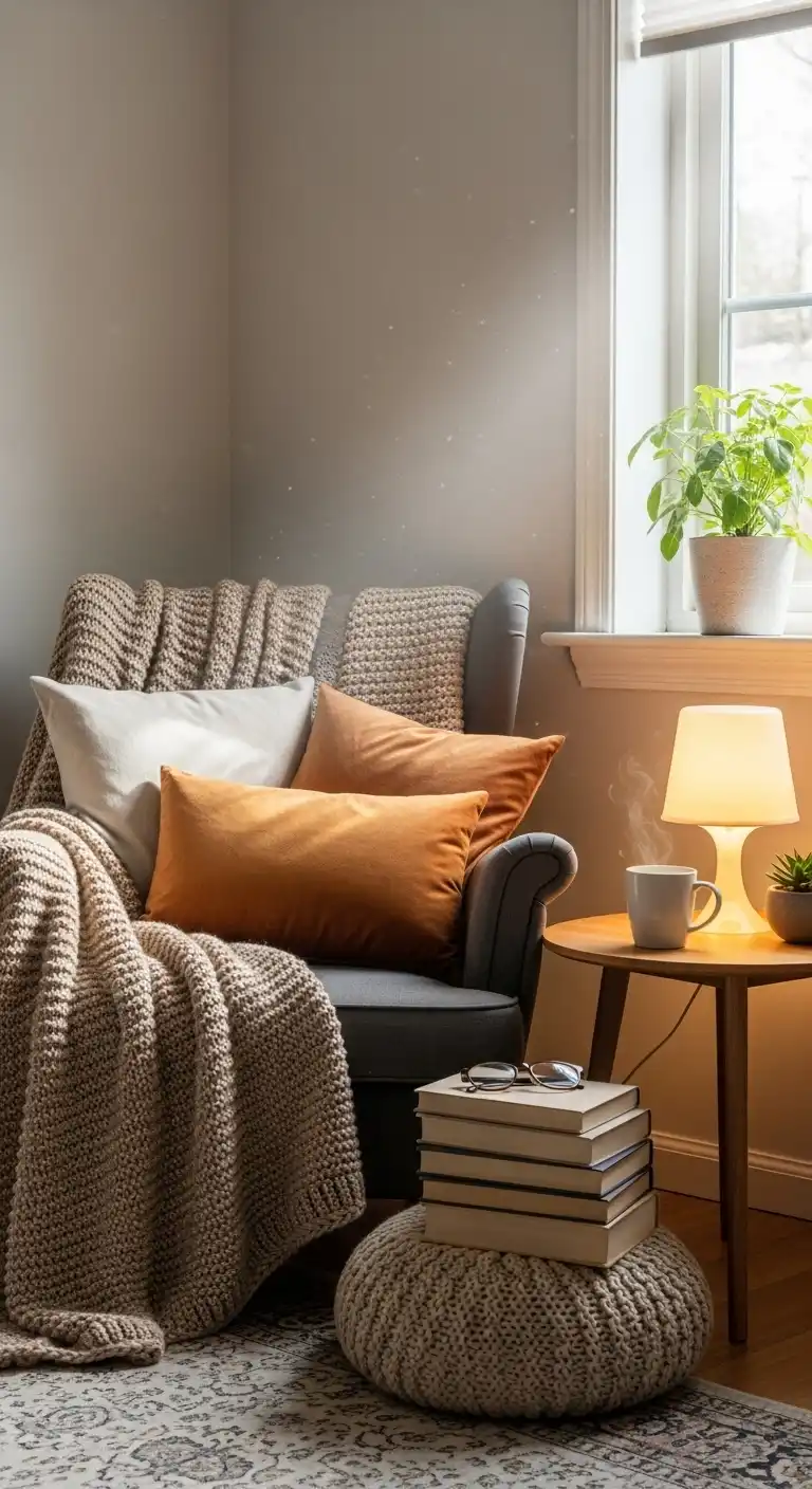25 Boho Living Room Ideas to Transform Your Space 23 22. A Cozy Reading Nook