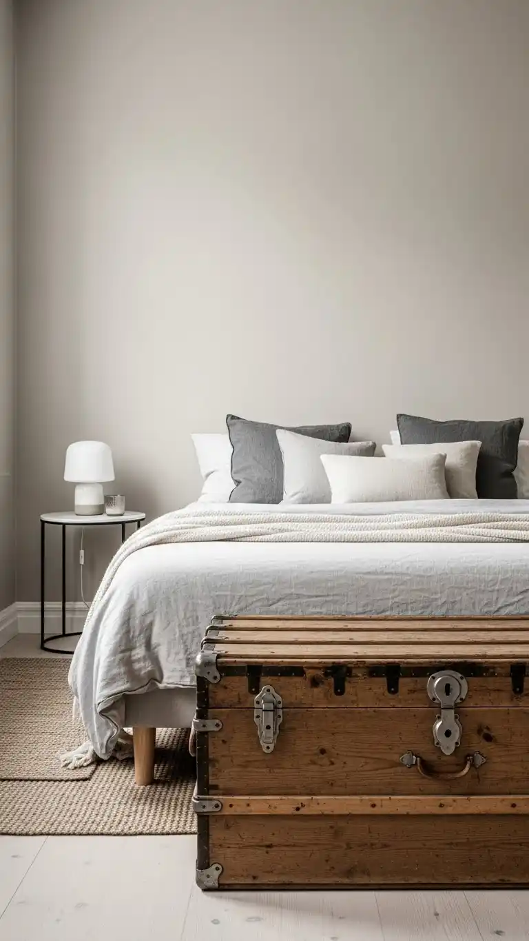 25 Stylish Western Ranch Bedroom Ideas for Any Home 25 23. Wooden Trunks