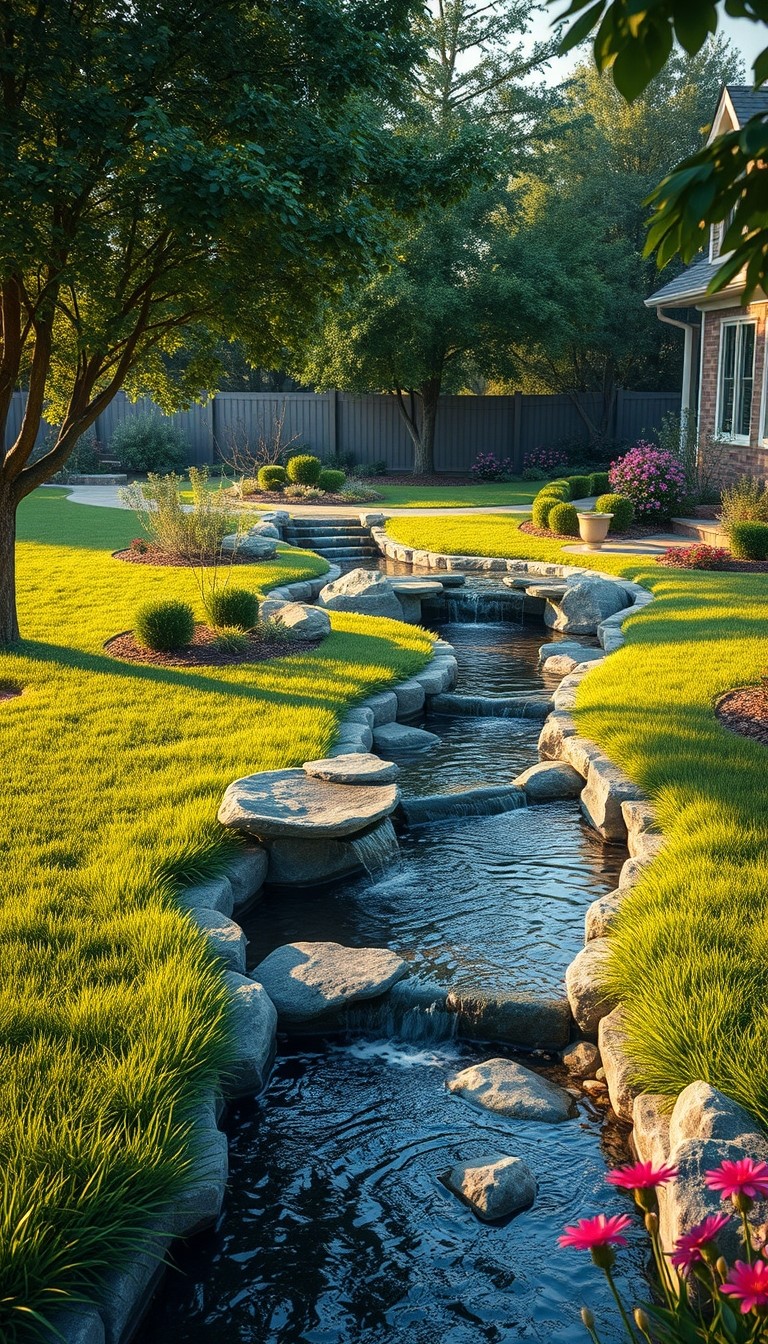 15 Yard Landscaping Ideas for a Beautiful Outdoor Space 5 Install a Water Feature