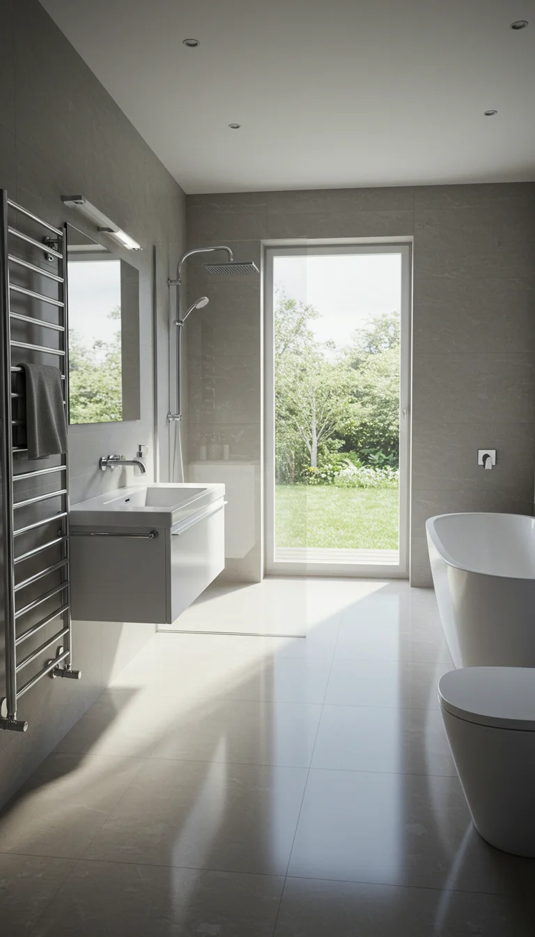 15 Simple + Chic Bathroom Design Interior Ideas 5 3. Minimalist Design