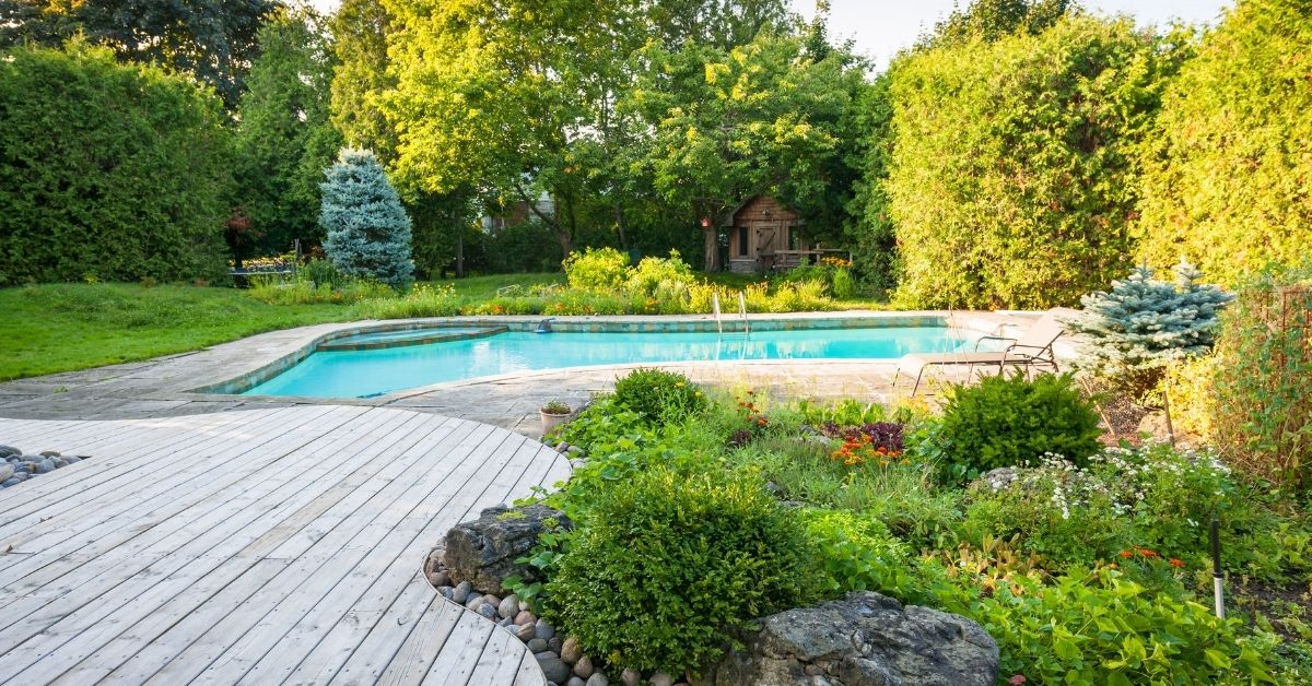 Backyard Ideas with Pool