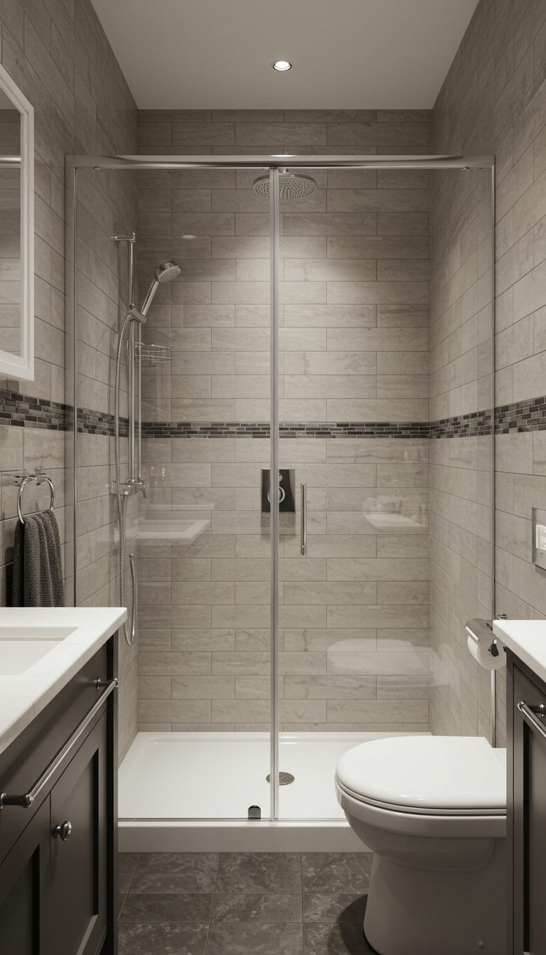 Small Bathroom Design Ideas: 15 Smart & Stylish Tips 6 Use Glass Shower Doors