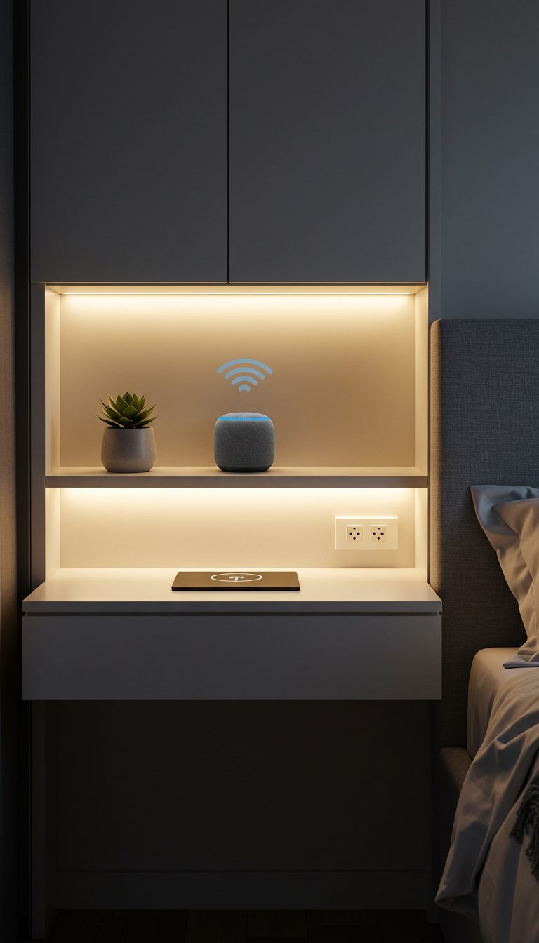 13 Futuristic Bedroom Ideas for a Sleek Modern Look 6 Voice-Controlled Smart Assistants