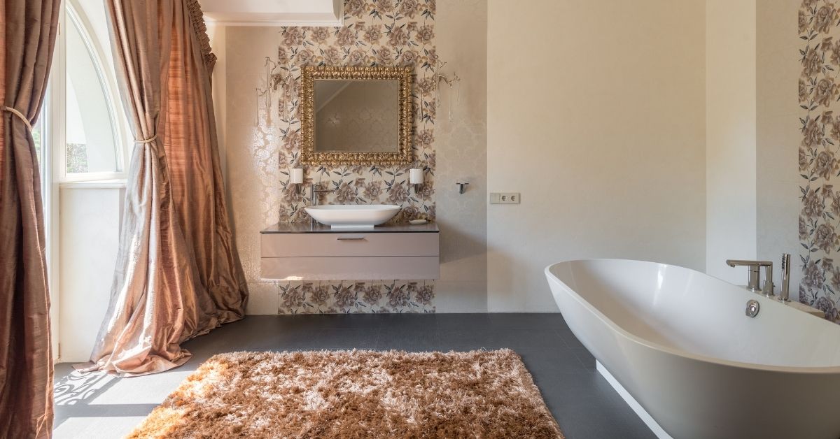 17 Chic & Cozy Boho Bathroom Rug Ideas to Try Now 1 Boho Bathroom Rug Ideas