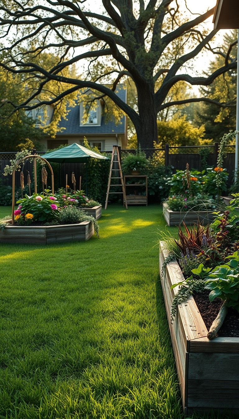 15 Yard Landscaping Ideas for a Beautiful Outdoor Space 7 Add Raised Garden Beds
