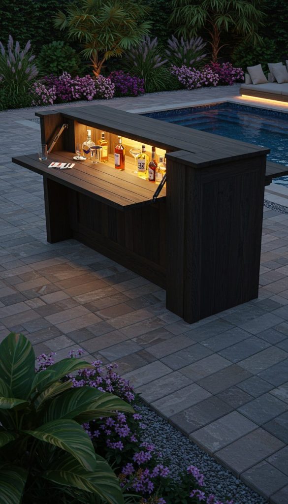 Convertible Fold-Down Bar