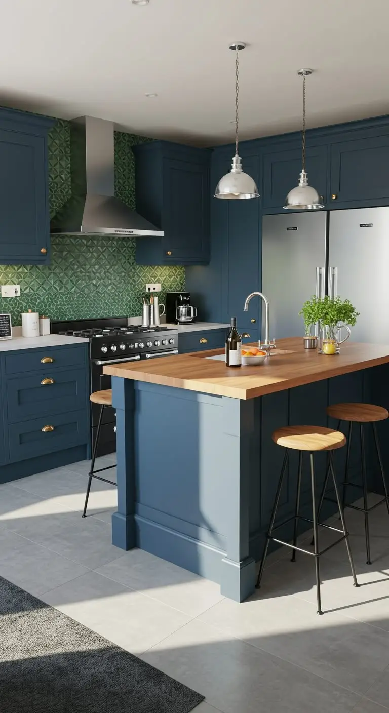 21 Small Kitchen Layout Ideas for Better Flow 7 5. Island Kitchen Layout