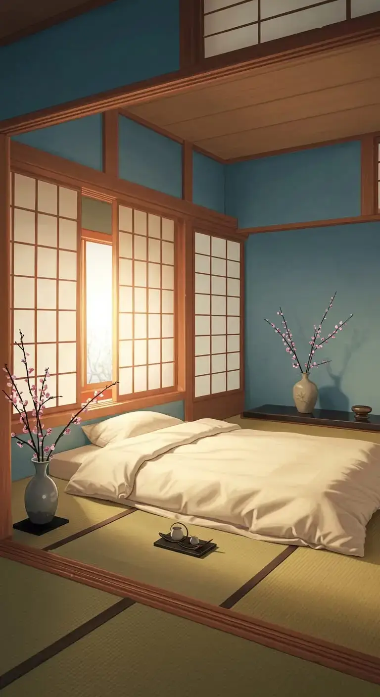 15 Modern Bedroom Ideas: Transform Your Space into a Stylish Haven 6 5. Japandi Bedroom