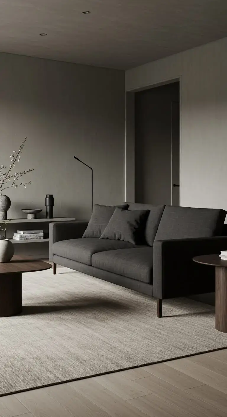 Minimalist Living Room Ideas for a Sleek, Modern Space 8 5. Use Statement Pieces Sparingly