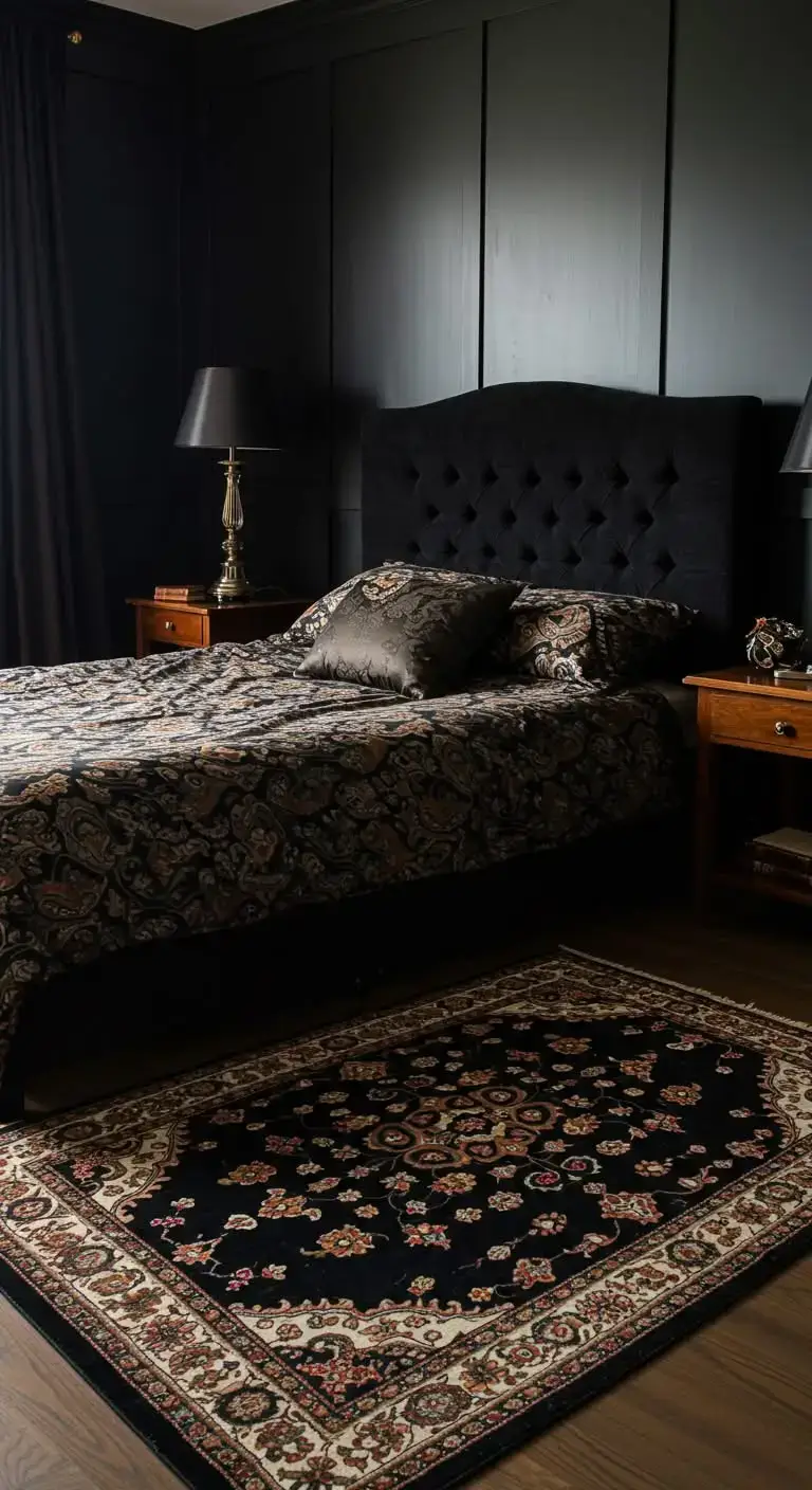 19 Stylish Black and Brown Bedroom Ideas for Any Home 8 5. Vintage Black and Brown