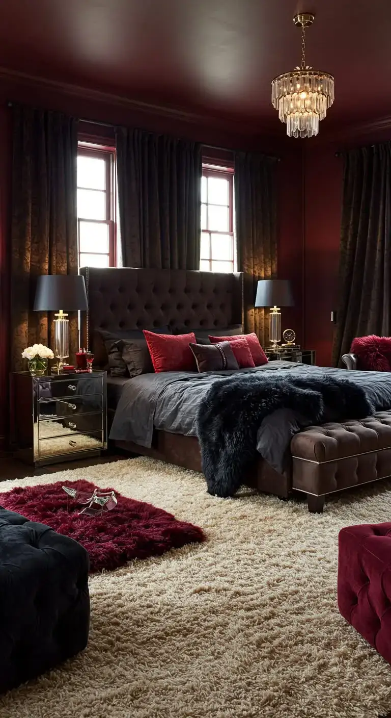 23 Stunning Baddie Bedroom Ideas on a Budget 8 6. Soft and Plush Rugs