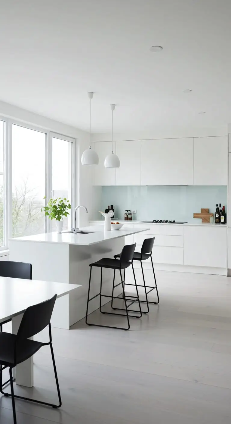 15 Minimalist Kitchen Ideas for a Clean & Modern Look 10 7. Keep Countertops Clear