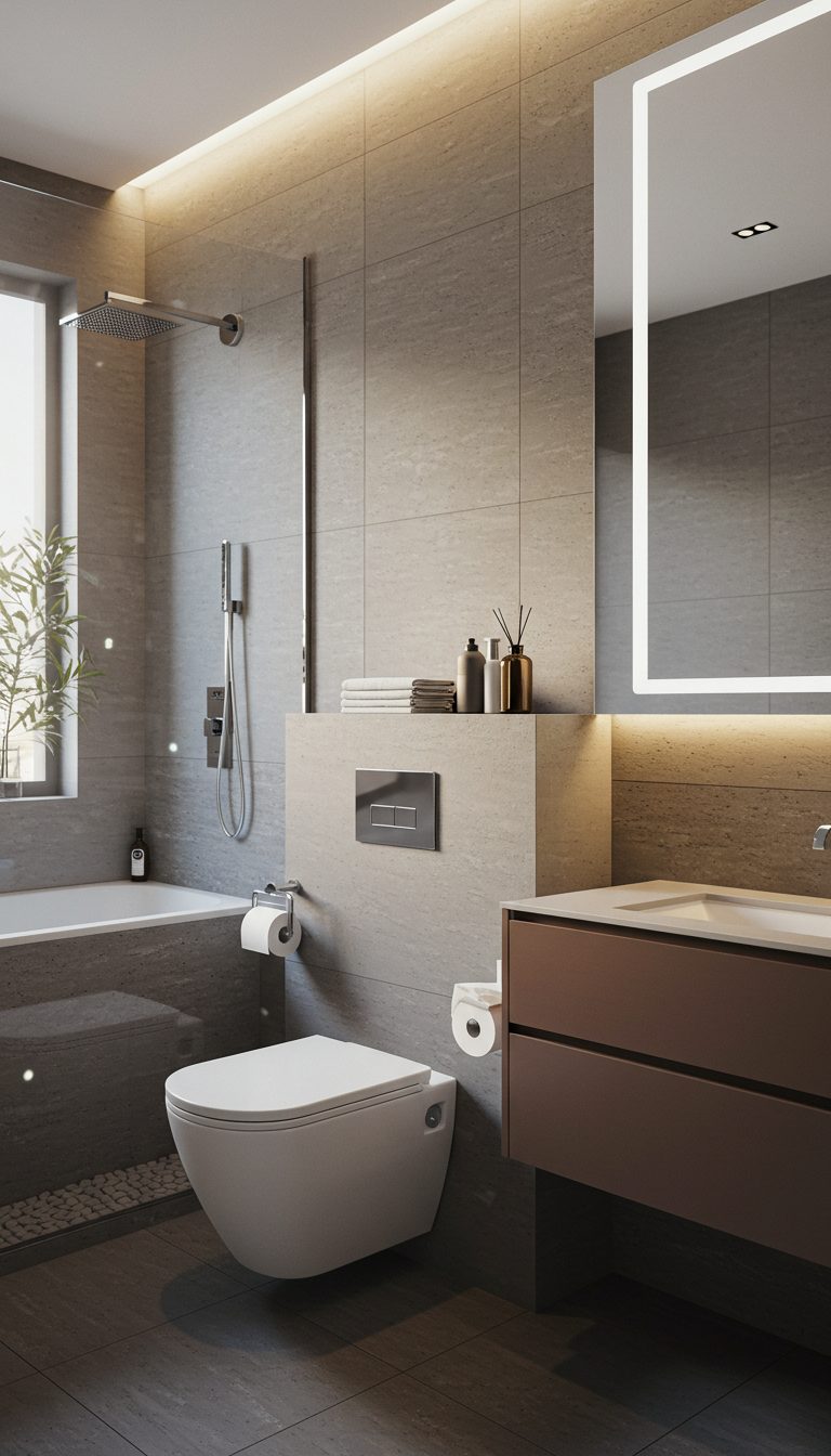12 Inspiring Bathroom Ideas for Any Home 9 Smart Technology Integration